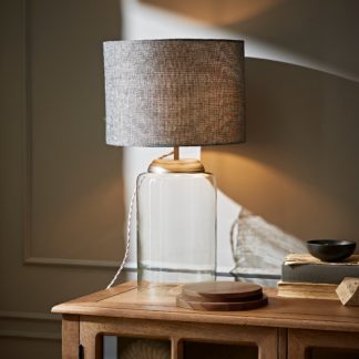 An Image of Natural History Museum Table Lamp Grey
