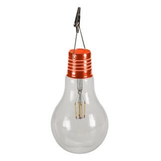 An Image of House Beautiful Solar Powered Vintage Light Bulb