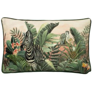 An Image of 'Manyara' Zebra Printed Cushion