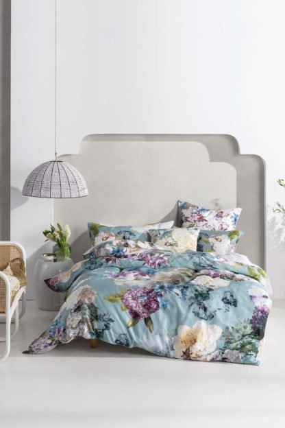 An Image of 'Lena' Floral Duvet Cover Set