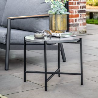 An Image of Mana Round Side Table Grey