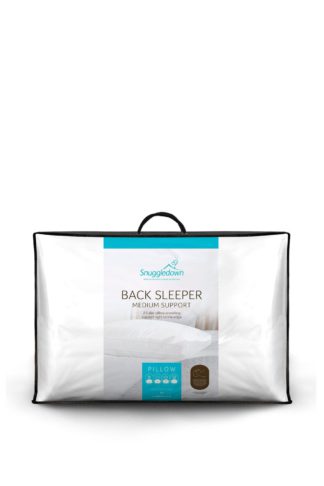 An Image of 2 Pack Back Sleeper Medium Support Pillows