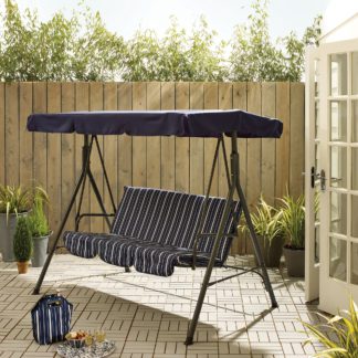 An Image of Hampton Hammock Navy (Blue)