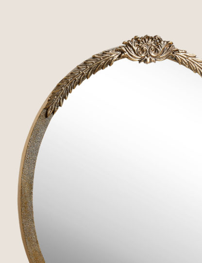 b05b499ba19621ff6d052277d1af63e091af98a2bdd60b8284f6a8971144a94d.jpg An Image of M&S Arabella Medium Oval Wall Mirror