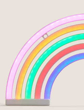 An Image of M&S Neon Rainbow Mains Light