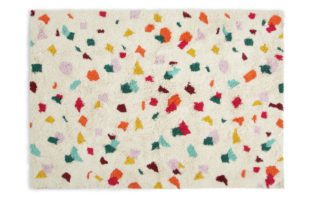 An Image of Habitat Terrazzo Tufted Rug - Multicoloured - 120x170cm