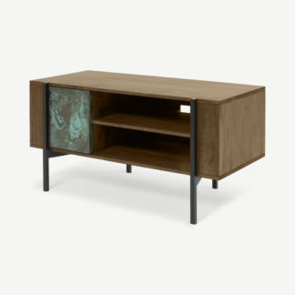 An Image of Morland Compact TV Unit, Mango Wood & Patina