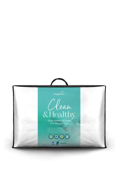 An Image of Clean & Healthy Duck Feather & Down Pillow