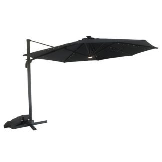 An Image of Parasol 3.5m Overhanging with Lights - 53x77mm