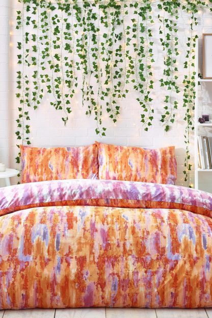 An Image of 'Tie Dye' Abstract Duvet Cover Set