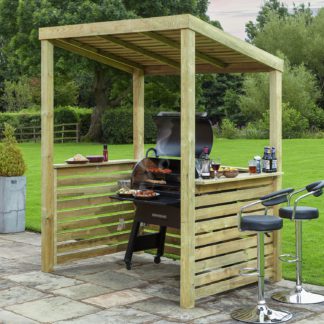 An Image of Rowlinson Bondi Barbecue Shelter - 6x4ft