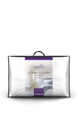 An Image of 4 Pack Ultimate Luxury Soft Support Pillows