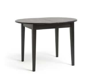 An Image of Argos Home Banbury Extending 4 - 6 Seater Dining Table-Black