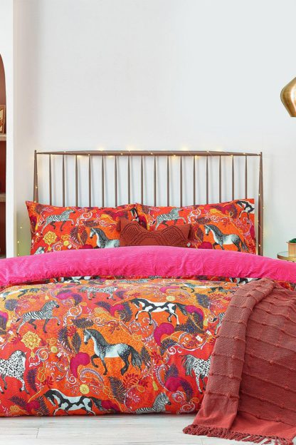 An Image of 'Vivid Andalucian' Vibrant Duvet Cover Set