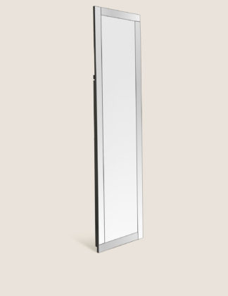 An Image of M&S Glass Full Length Floor Standing Mirror