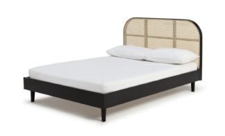 An Image of Habitat Peio Small Double Bed Frame - Black
