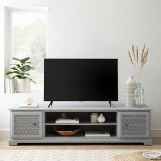 An Image of Carys Grey Extra Wide TV Grey