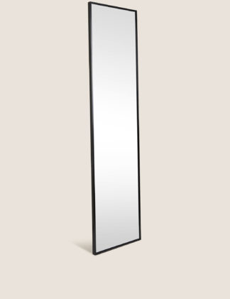 An Image of M&S Metal Full Length Floor Standing Mirror