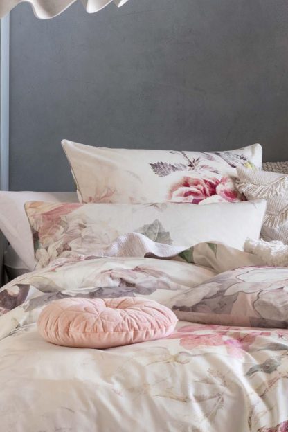 An Image of 'Sansa' Soft Floral Pillowcase Sham
