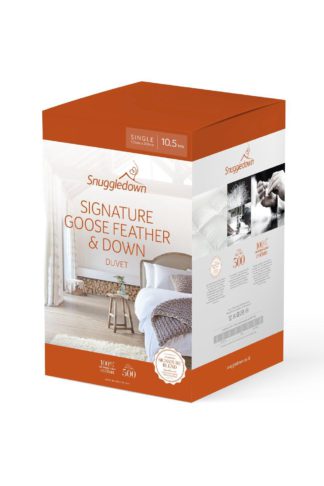 An Image of Goose Feather & Down 10.5 Tog All Year Round Duvet