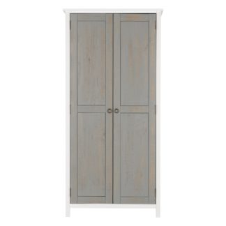 An Image of Vermount Double Wardrobe White