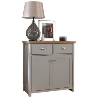 An Image of Lancaster Compact Sideboard Grey
