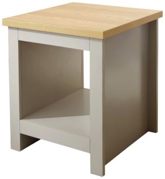 An Image of Lancaster Side Table - Grey