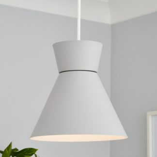 An Image of Tromso Nordic Metal Easy Fit Shade - Grey