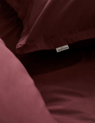 An Image of M&S X Fired Earth 2 Pack Washed Cotton Pillowcases