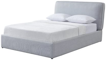 1ca6ed8d3dcf3170c63e87790b7c0726d5864f30b6334668c284c0f39750cdbf.jpg An Image of Habitat Colby Double End Lift Ottoman Fabric Bed Frame -Grey