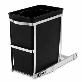 An Image of simplehuman 30L Pull Out Bin