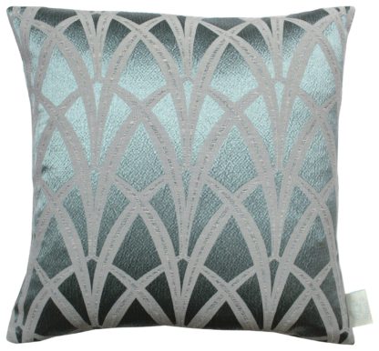 An Image of Angel Strawbridge Broadway Textured Cushion Silver 50x50cm