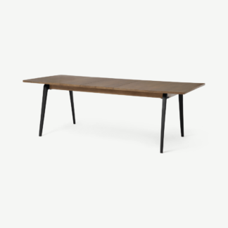 An Image of Lucien 8-12 Seat Extending Dining Table, Mango Wood