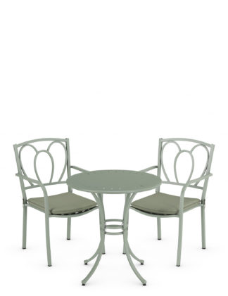 An Image of M&S Stroud 2 Seater Bistro Table & Chairs