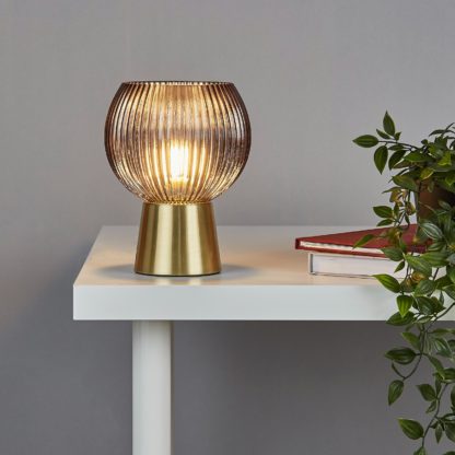 An Image of Naomi Table Lamp - Grey