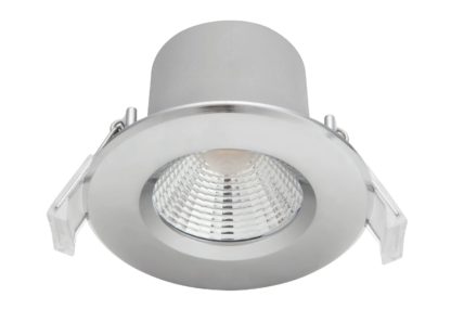 An Image of Philips Taragon Nickel Recessed Spotlight - Silver