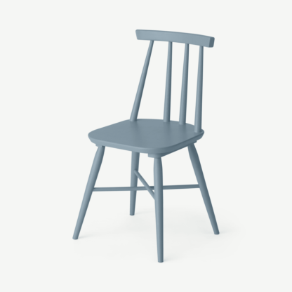 An Image of Bromley Dining Chair, Blue