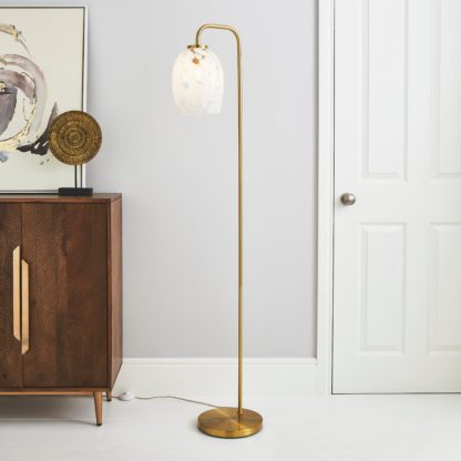 An Image of Lilo Floor Lamp Amber