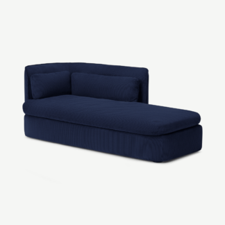 An Image of Maliri Day Bed, Navy Corduroy