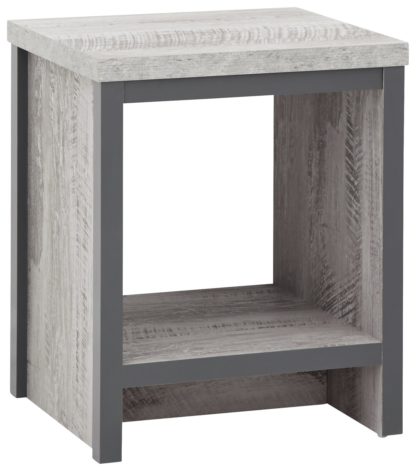 An Image of Boston Side Table - Grey
