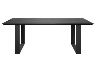 An Image of Rocco Black Dining Table