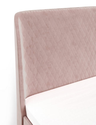 An Image of M&S Callen Velvet Bed