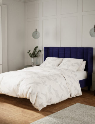An Image of M&S Hanton Velvet Bed