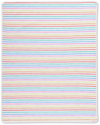 An Image of Ickle Bubba Kids Rainbow Cotton Blanket
