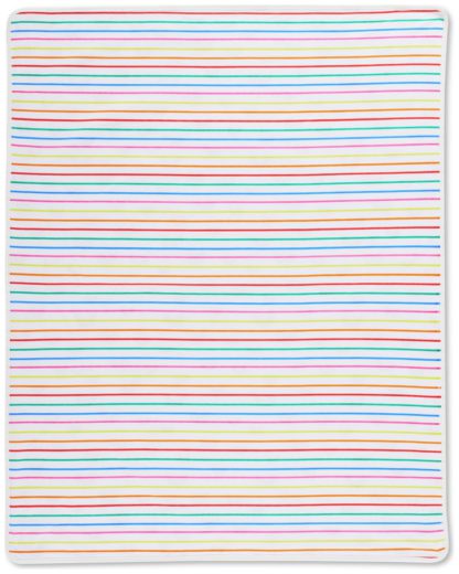 An Image of Ickle Bubba Kids Rainbow Cotton Blanket