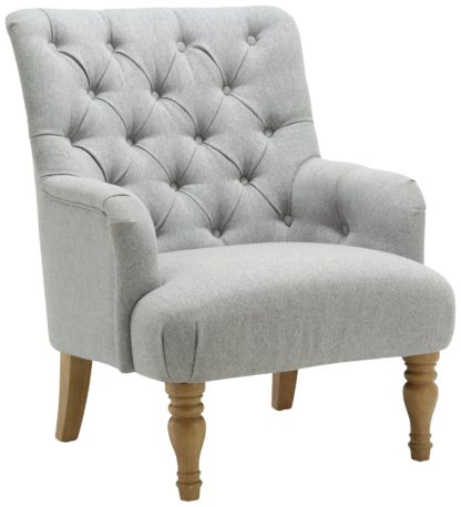 An Image of Padstow Fabric Chair - Wheat