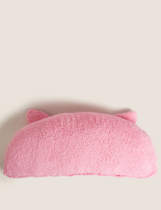 An Image of Percy Pig™ Embroidered Bed Rest Cushion