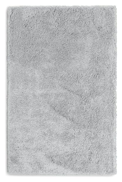 854db4a87ba4cfe0bf4ac5e235f5a6bc61fe6b6b78a8ef7a2cf3d8961ed772f8.jpg An Image of Habitat Noodle Shaggy Plain Rug - Olive - 160x230cm