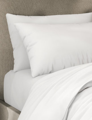 An Image of M&S 2 Pack Pure Cotton 300 Thread Count Pillowcases