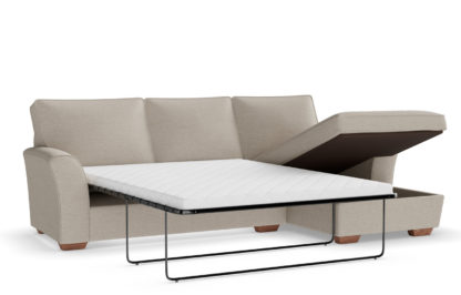 An Image of M&S Lincoln Right Hand Storage Chaise Sofa Bed